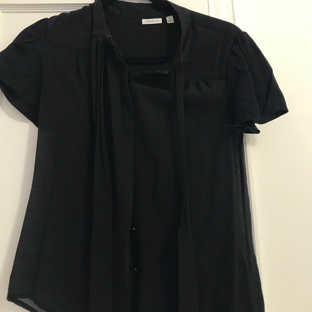 Semantiks Tie Blouse